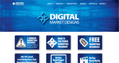 Desktop Screenshot of digitalmarketdesigns.com